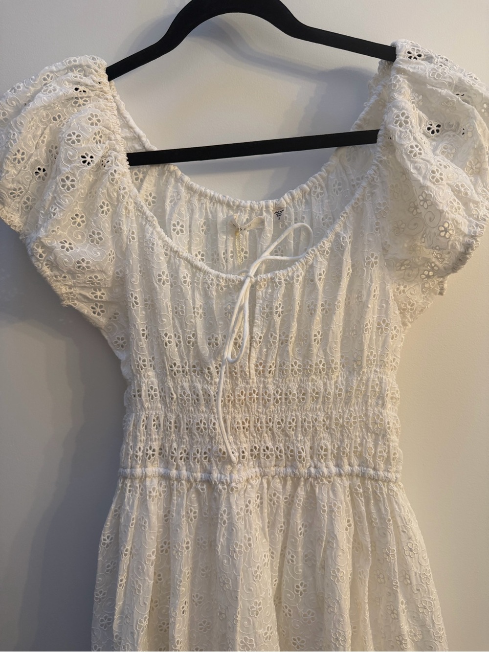 Doên Quinn Dress in Salt Eyelet